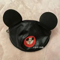 ディズニー ミッキー イヤーハット ポーチ ペンケース 小物入れ 使用感あり