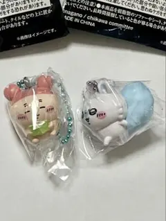 ちいかわ マスコットつきビスケット　モモンガ　カニちゃん　古本屋　2個セット