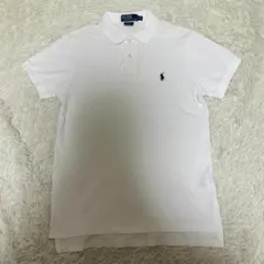 人気　Ralph Lauren　ラルフローレン　ポロシャツ　半袖　ホワイト　M