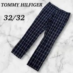 TOMMY HILFIGER チェックパンツ 32/32（L相当）メンズ