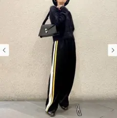 レイビームス ラインジャージパンツ