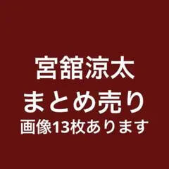 SnowMan 宮舘涼太 まとめ売り
