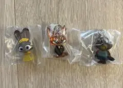 ︎ズートピア2 めじるしアクセサリー　ジュディB ニックB ニブルズ　3個セット