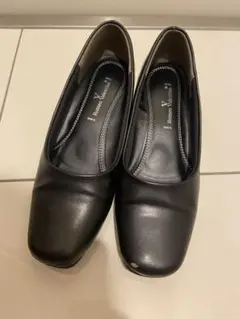Romeo Valentino パンプス 黒 23.5cm EEEのサムネイル