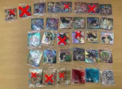 ドラゴンボール超戦士シールウエハース10弾　23種セミコンプ