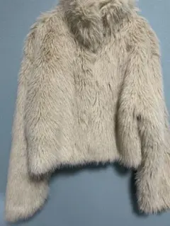 INGNI クリーム色 ファーコート