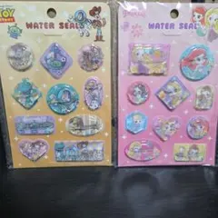 正規品★トイ・ストーリー＆プリンセス♡ウォーターシール