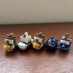 ONEPIECE メリー号 他 キーホルダーまとめ売り