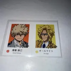 僕のヒーローアカデミア ヒロアカ Wariふぉと！爆豪勝己 オールマイト 箔押し