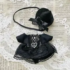 ぬいぐるみ用 ワンピース ハロウィン 帽子付き ぬい服 10cm