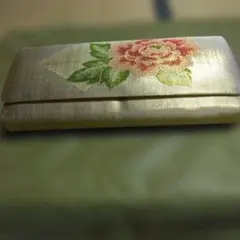 金色花柄和装用バッグ