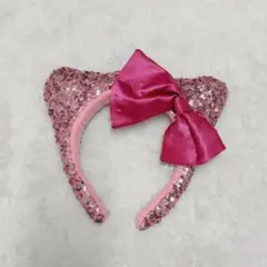 キティー カチューシャ ユニバ USJ ピンク スパンコール