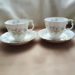 ノリタケ　メゾンフルール　4301 お茶会セット ノリタケ Noritake メゾンフルール カップ＆ソーサー 4301 花柄 - メルカリ