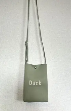Duck ニットショルダーバッグ スマホショルダーバッグ