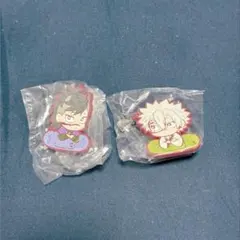 鬼滅の刃　キャラばんちょうこう　ヘアクリップ　不死川実弥、不死川玄弥