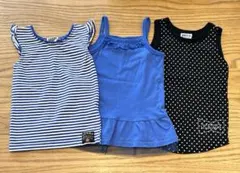 女の子 ノースリーブ・キャミソール 80cm まとめ売り