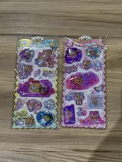 ウォーターインシール 日焼けキティ 日焼けサンリオキャラクターズ 2枚セット