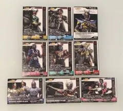 仮面ライダー カード 9枚セット