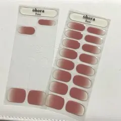 ohora ネイルシール(使いかけ)