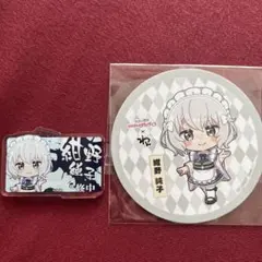 ダンガンロンパ セリフ スクエア缶バッジ 江ノ島盾子 - メルカリ
