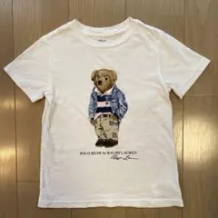 ラルフローレン ポロベア Tシャツ 白 キッズ 115/5