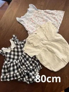 女の子　夏服　ロンパース　ブルマ　80cmのサムネイル