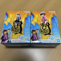 ズートピア2　ジュディ　ニック　セット　モニタートップフィギュア