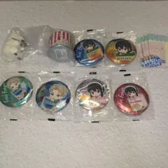 スパイファミリー ぱっけーじのあそーと マスコット 缶バッジ 4種 ガチャ