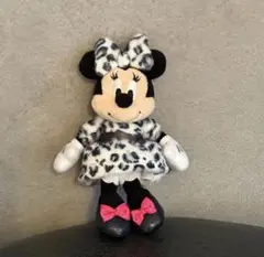 ミニー　ヒョウ柄　マスコット
