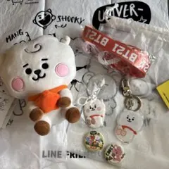 BT21 RJ　ぬいぐるみ 携帯スタンド　キーホルダー　まとめ売り