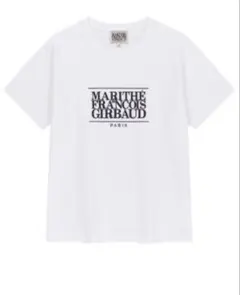 MARITHE FRANCOIS GIRBAUD ロゴTシャツ　ホワイトのサムネイル