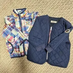 ベビー　アウター　ジャンパー　ウィンドブレーカー　80 まとめ売り　ミキハウス