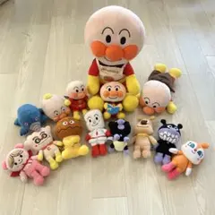 【年末整理】アンパンマン ぬいぐるみ 14体 まとめ売り
