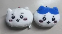 ちいかわ　もちもちフェイスマスコット 2個セット ちいかわ ハチワレ