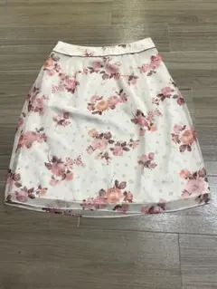 【お値下げ】アリスバーリー　スカート　ひざ丈スカート　花柄