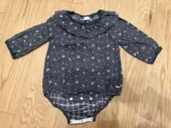 tete a tete 花柄ロンパース 80