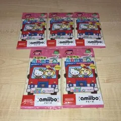 とびだせ どうぶつの森 amiiboカード サンリオ 復刻版 5パック