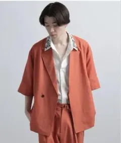 HARE セットアップ　リネンライクタイロッケン　スーツ　Mサイズ
