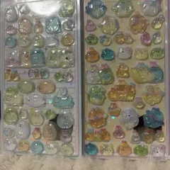 すみっコぐらし　立体硬いシール二枚セット