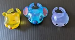 ディズニーファッションリングロイヤルクリア　プーさん スティッチ ベイマックス