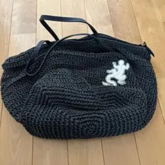 agnès b. VOYAGE 編み込みトートバッグ