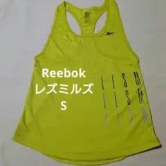 【BLACKFRIDAY】Reebok イエロータンクトップ　レディースS