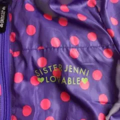 SISTER JENNI 水玉ジャケット フード付き