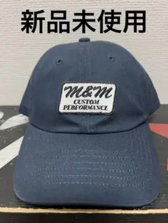 【新品未使用】m&m ベースボールキャップ ネイビー