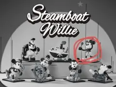 POPMART DISNEY 蒸気船ウィリー シリーズ