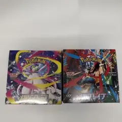 新品未開封ポケモンカード メガシンフォニア メガブレイブ 各BOXシュリンク付き