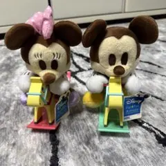 Disney Fun Fan Amuse ミッキー ミニー ぬいぐるみセット