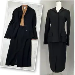 ✨美品✨MAX MARA ブラックフォーマル 比翼仕立て セットアップ 36