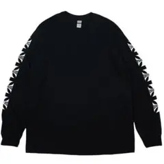 XXL新品黒アイアンクロスロンT長袖チョッパーTシャツギルダンショベルヘッド