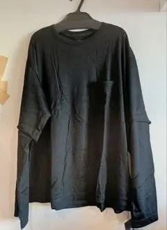 【新品】Mt.Breath Wool 長袖カットソー ブラック 03 メンズビギのサムネイル